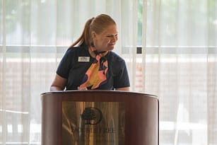 Executive Director Jennifer Ferre speaks about the history and impact of the scholarship program.