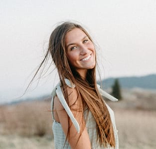 Hannah Angel of Grape Creek community in Cherokee County